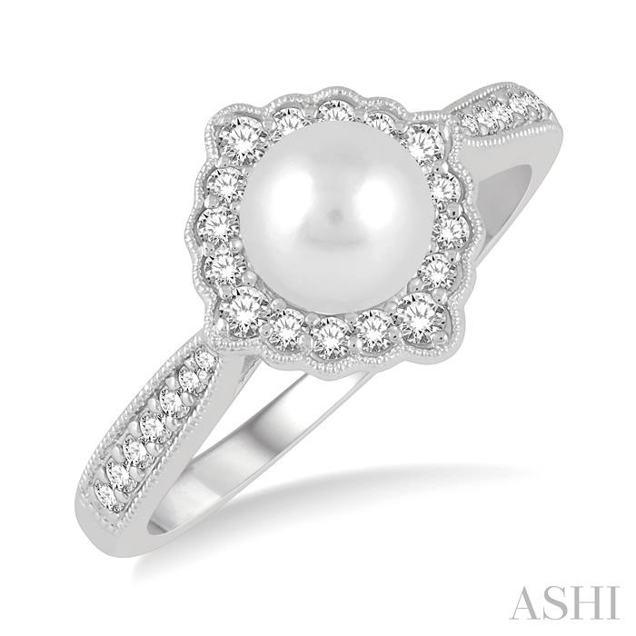 PEARL & DIAMOND RING