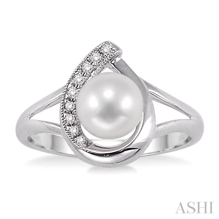 Pearl & Diamond Fashion Ring-2