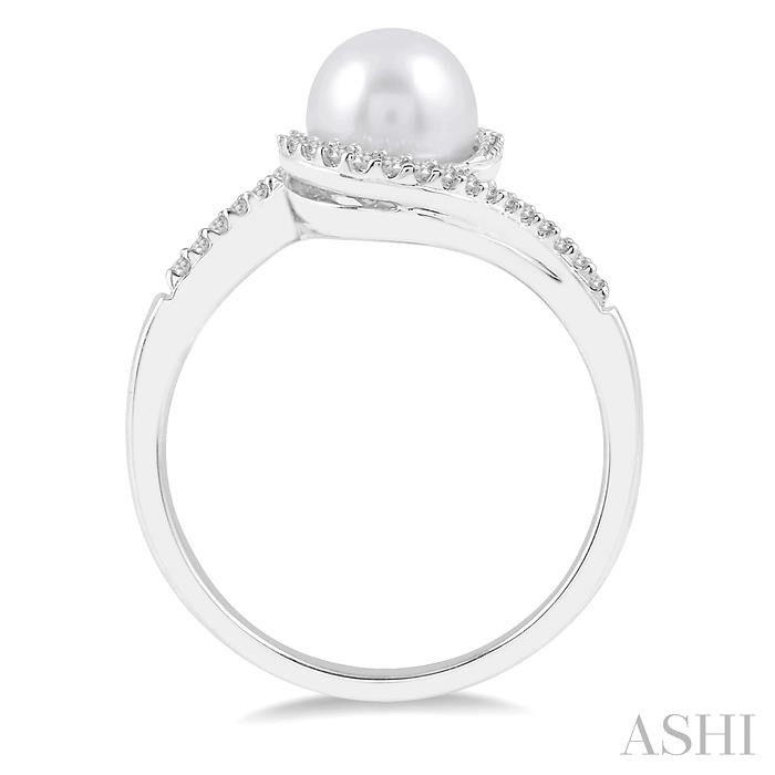 Pearl & Diamond Fashion Ring-3