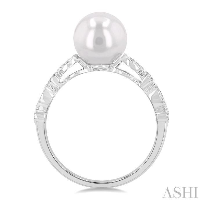 Pearl & Diamond Fashion Ring-3