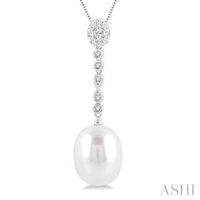 Pearl & Lovebright Diamond Fashion Pendant-3