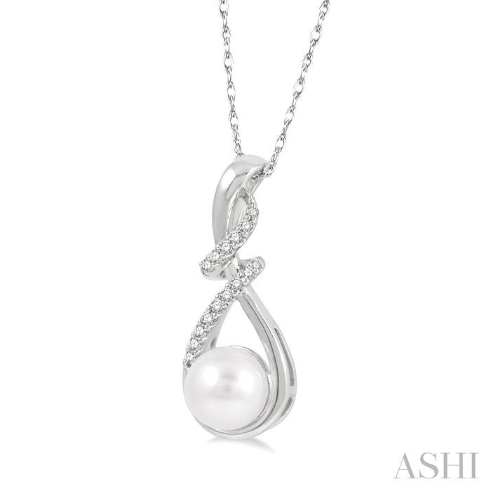 Pearl & Diamond Fashion Pendant-2