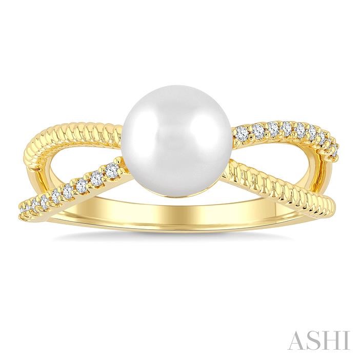 Pearl & Diamond Fashion Ring-2