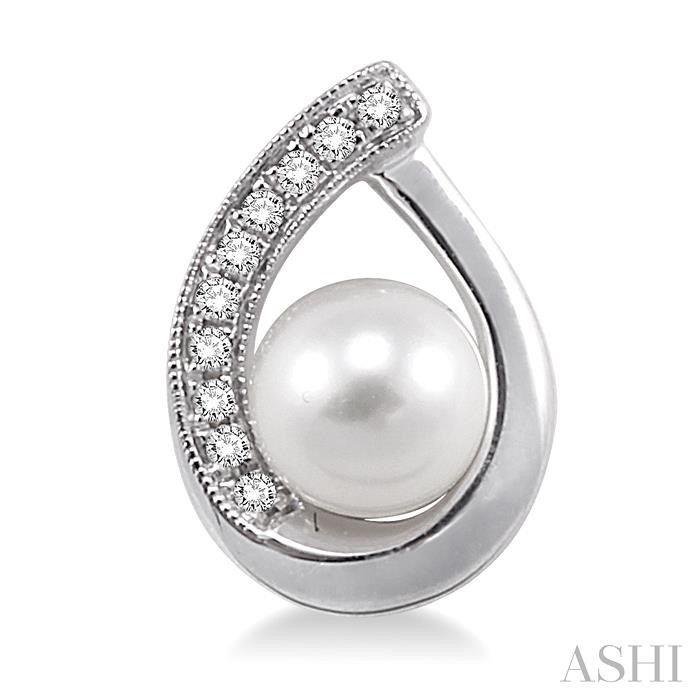 Pearl & Diamond Fashion Earrings-2