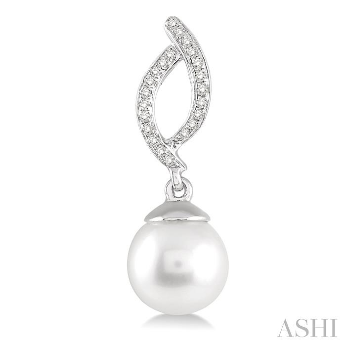 Pearl & Diamond Fashion Earrings-2