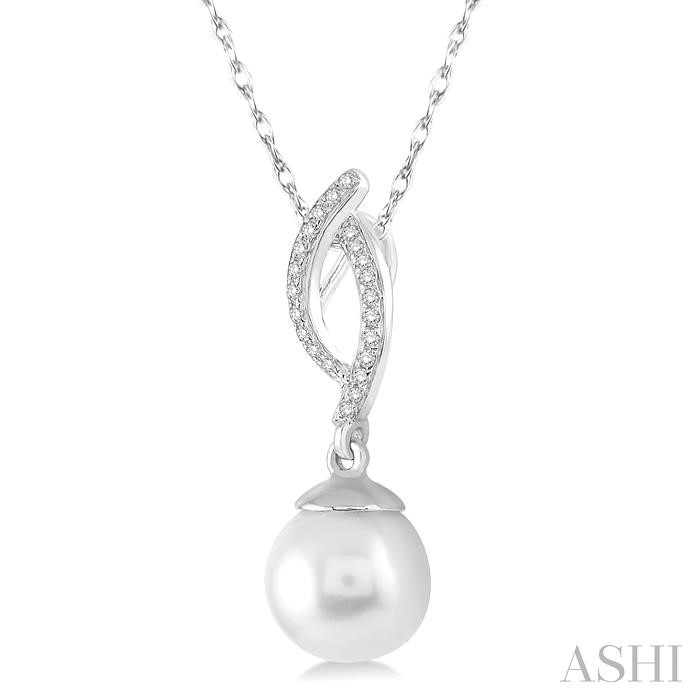 Pearl & Diamond Fashion Pendant-2