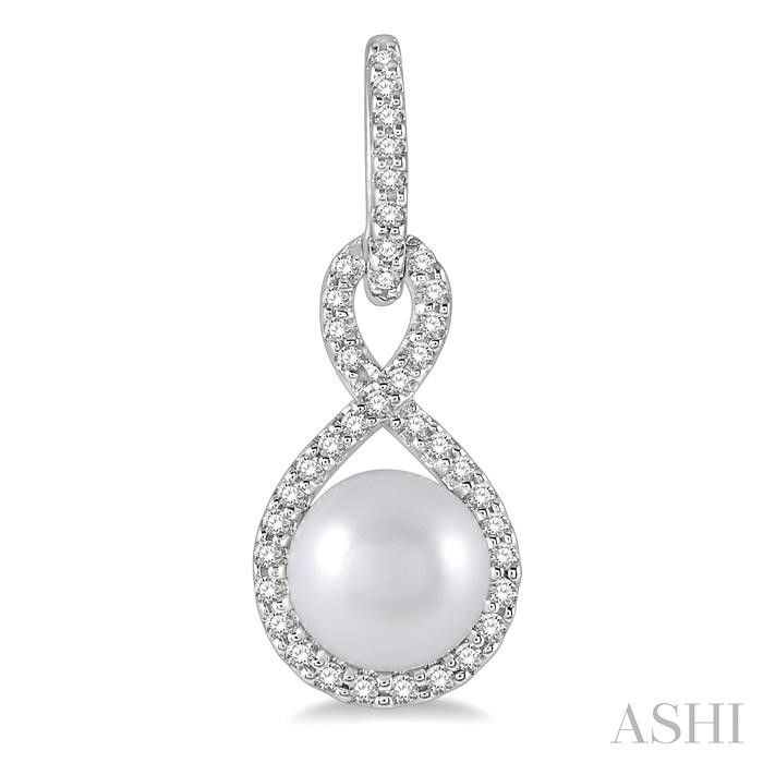 Pearl & Diamond Fashion Earrings-2