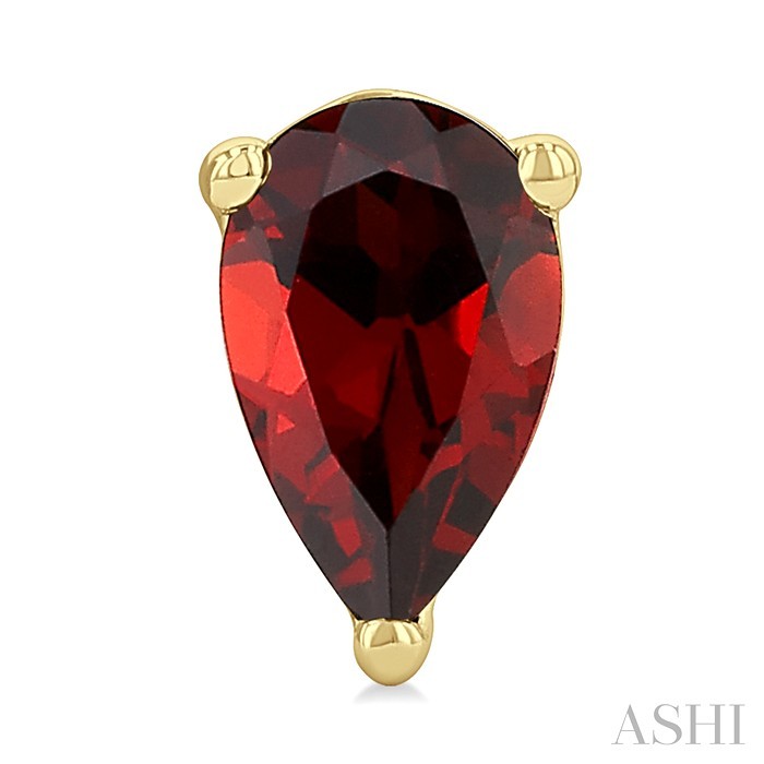 Pear Shape Gemstone Stud Earrings