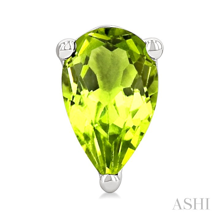 Pear Shape Gemstone Stud Earrings