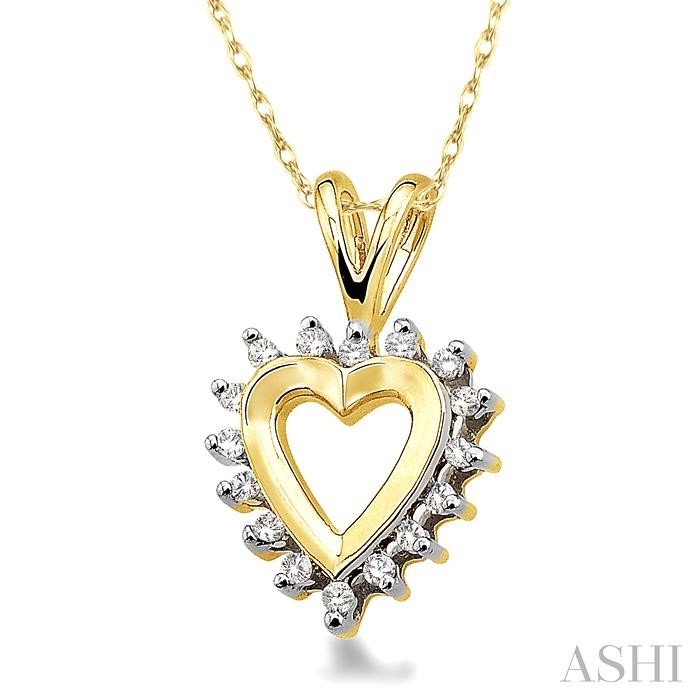 Heart Shape Diamond Fashion Pendant-2