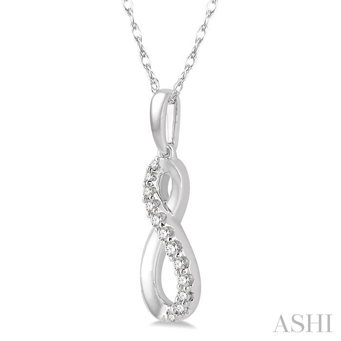 Infinity Petite Diamond Fashion Pendant-2