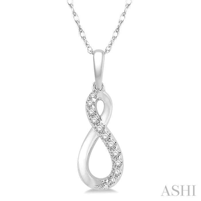 INFINITY PETITE DIAMOND FASHION PENDANT