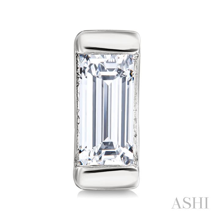Baguette Diamond Petite Fashion Earrings-2