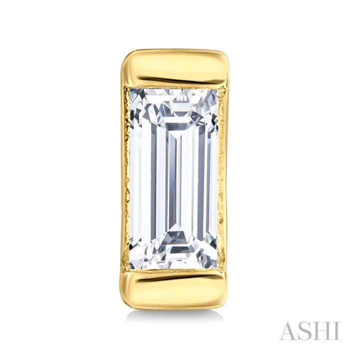 Baguette Diamond Petite Fashion Earrings-2