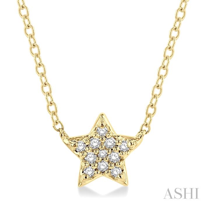 STAR PETITE DIAMOND FASHION PENDANT