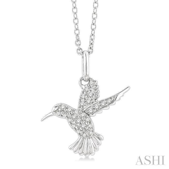 HUMMINGBIRD PETITE DIAMOND FASHION PENDANT