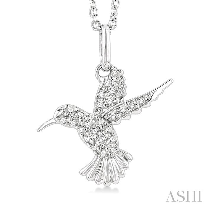 Hummingbird Petite Diamond Fashion Pendant-3