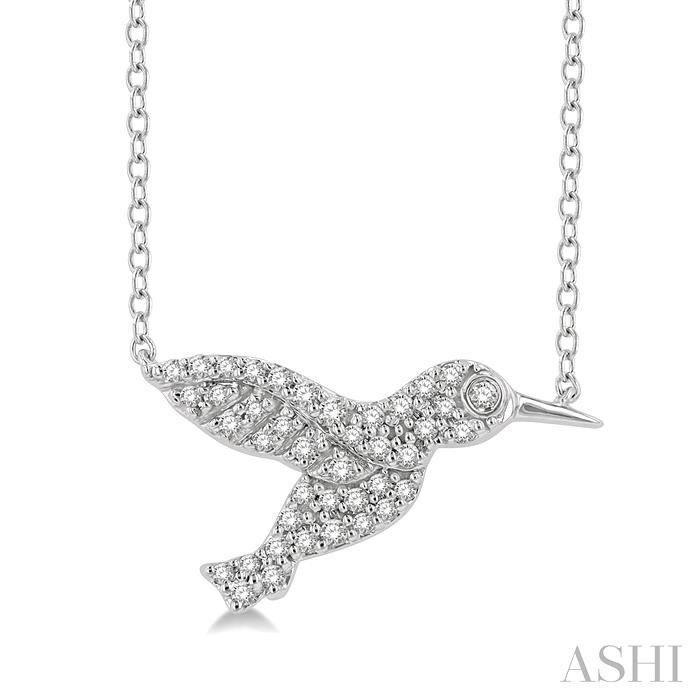 HUMMINGBIRD PETITE DIAMOND FASHION PENDANT