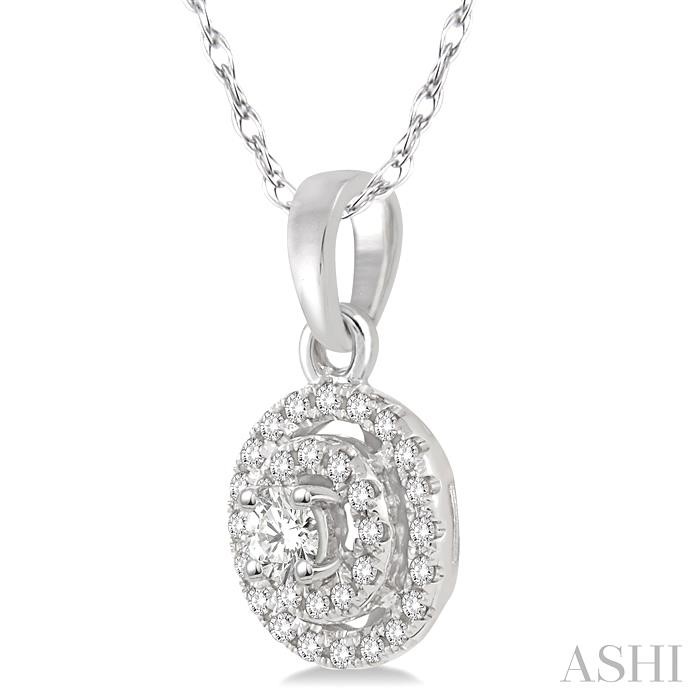 Halo Diamond Fashion Pendant-2