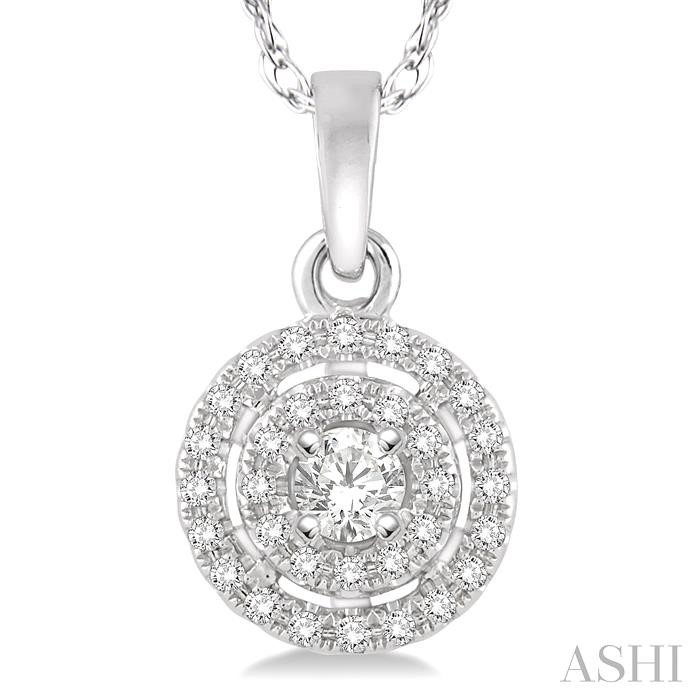 Halo Diamond Fashion Pendant-3