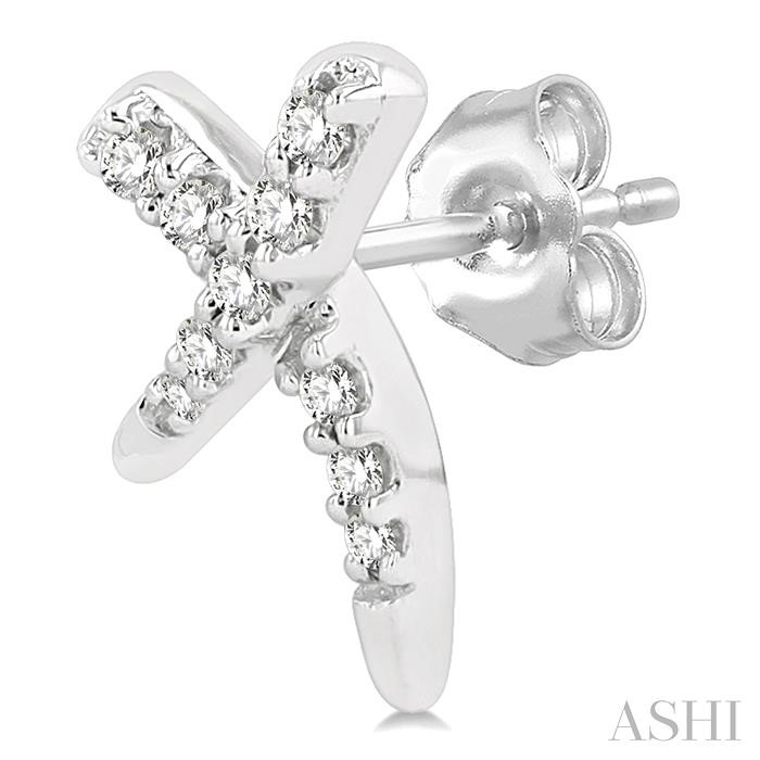 X Petite Diamond Fashion Earrings-3