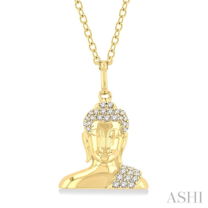 BUDDHA PETITE DIAMOND FASHION PENDANT