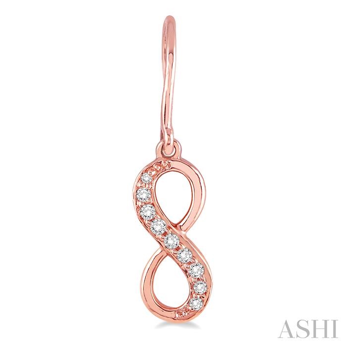 Infinity Petite Diamond Fashion Earrings-2