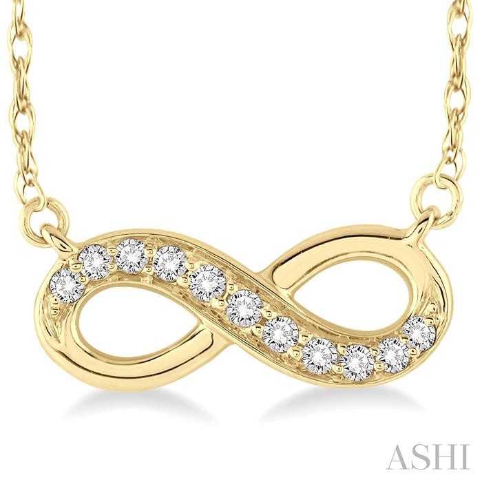Infinity Petite Diamond Fashion Pendant-3