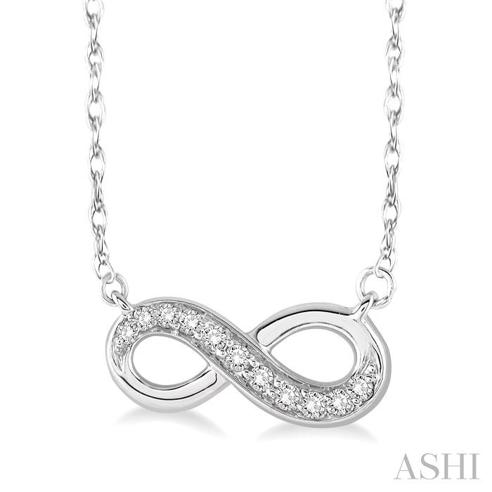 Infinity Petite Diamond Fashion Pendant-2