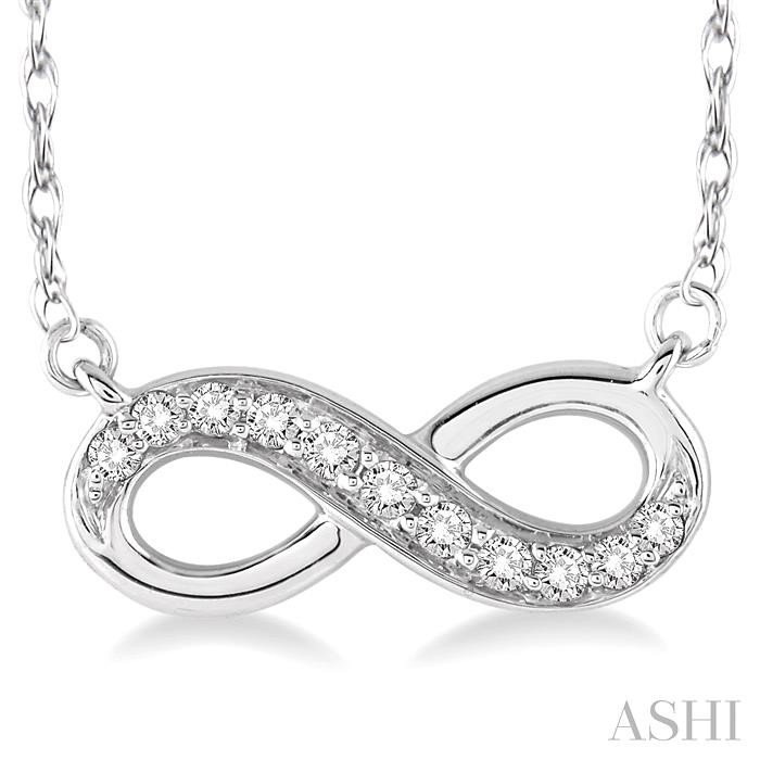 Infinity Petite Diamond Fashion Pendant-3