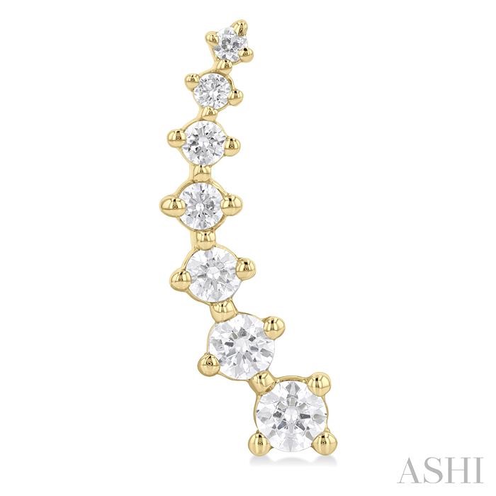 Diamond Fashion Ear Climbers-2