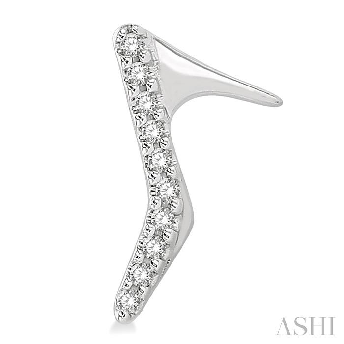 High Heel Petite Diamond Fashion Earrings-2