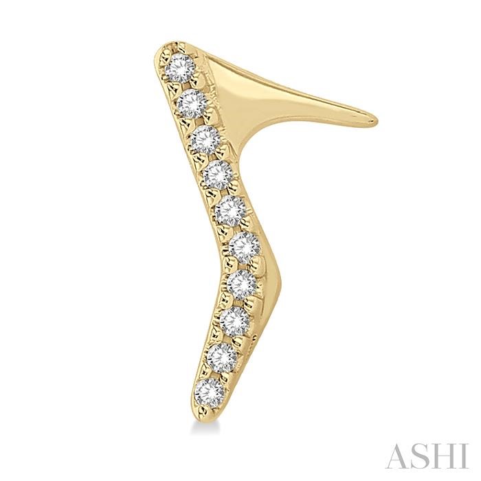 High Heel Petite Diamond Fashion Earrings-2