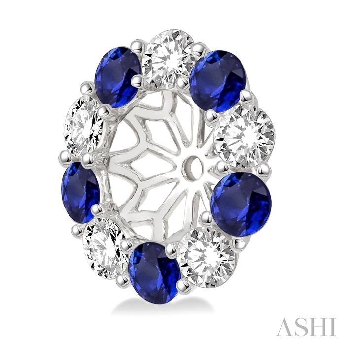 Gemstone & Diamond Earrings Jacket-3