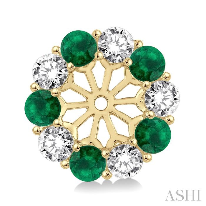 Gemstone & Diamond Earrings Jacket-2