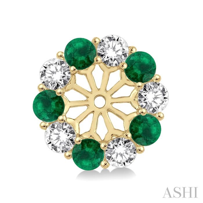 Gemstone & Diamond Earrings Jacket-2