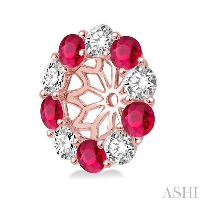 Gemstone & Diamond Earrings Jacket-3