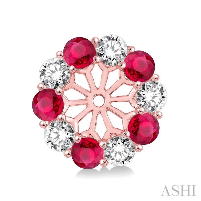 Gemstone & Diamond Earrings Jacket-2