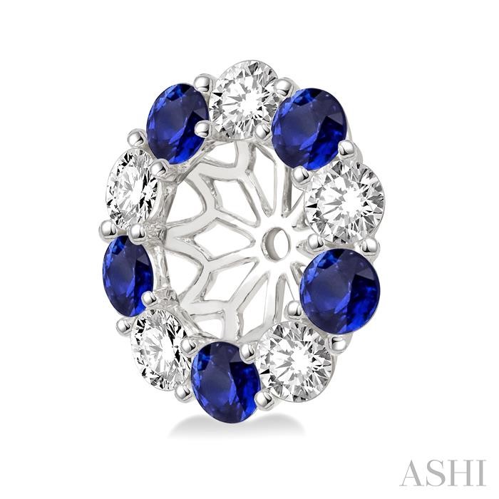 Gemstone & Diamond Earrings Jacket-3