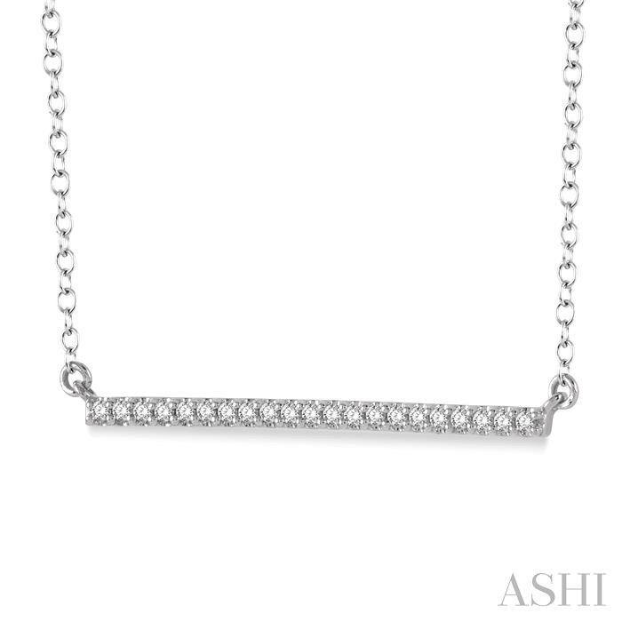 Bar Diamond Necklace-2