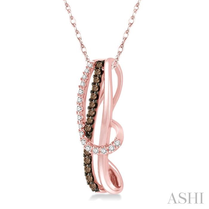 Champagne Diamond Fashion Pendant-2