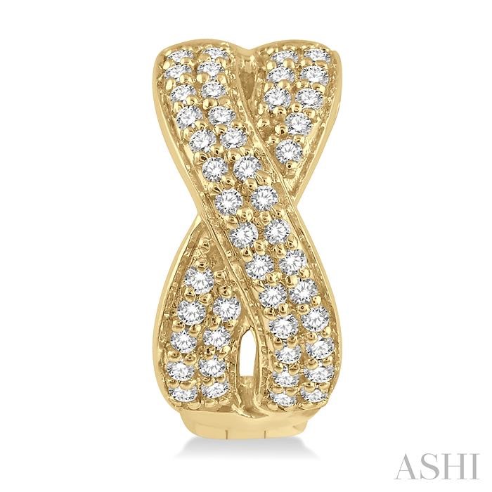 Petite Diamond Huggie Fashion Earrings-2