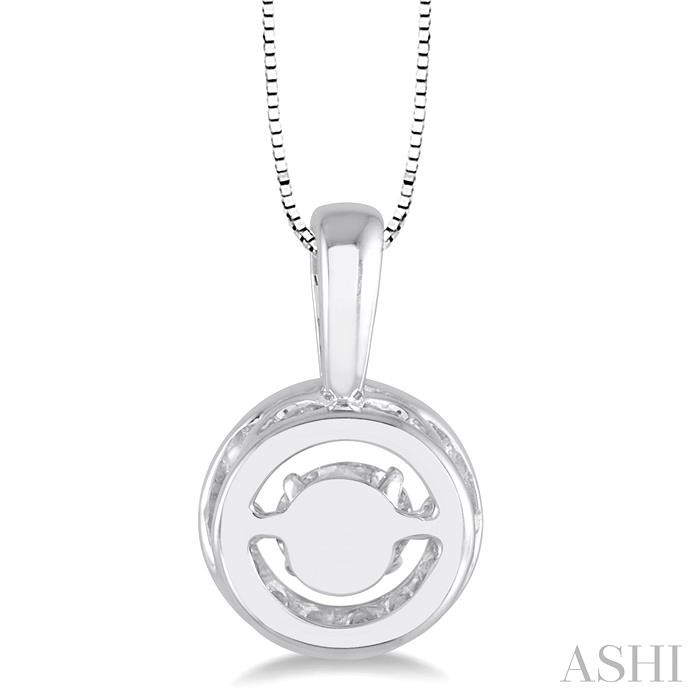 Round Shape Emotion Diamond Pendant-3