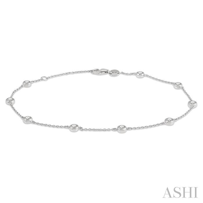 DIAMOND STATION CHAIN BRACELET