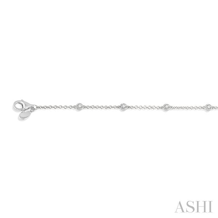 Diamond Station Chain Bracelet-3