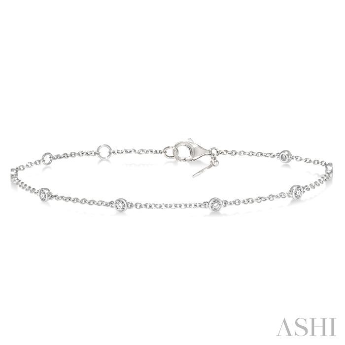 DIAMOND STATION CHAIN BRACELET