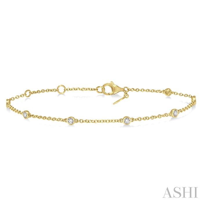DIAMOND STATION BRACELET