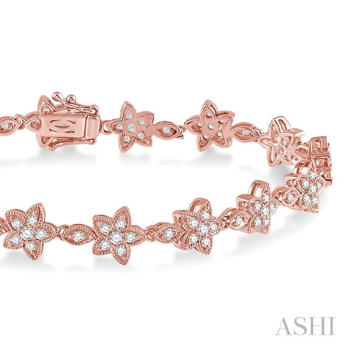 Flower Diamond Fashion Bracelet-2