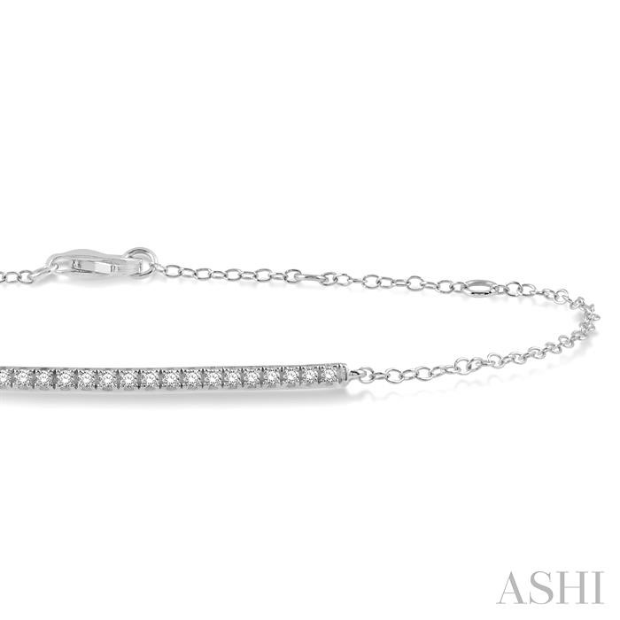 Bar Diamond Chain Bracelet-2
