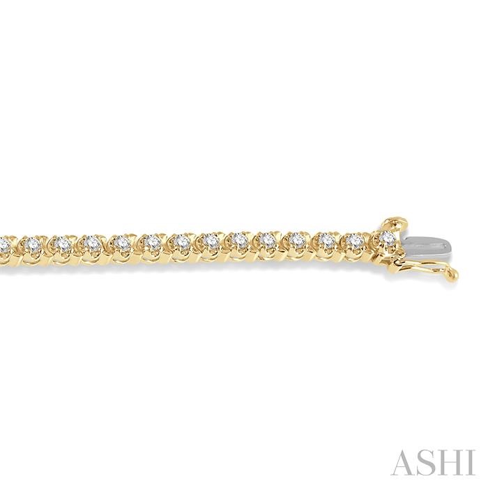Tulip Diamond Tennis Bracelet-3
